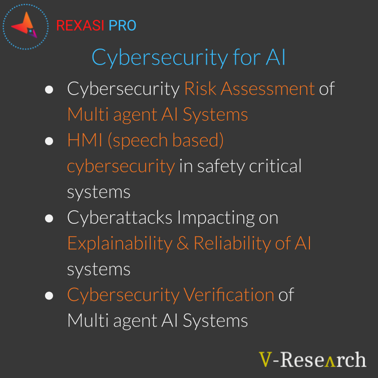 vresearchIT's tweet photo. In @REXASIPRO_EU, #ai is a core component of the use cases' architectures and complex and andvanced #ai requires new ideas for #cybersecurity #analysis. https://t.co/AZkPUKCCV0