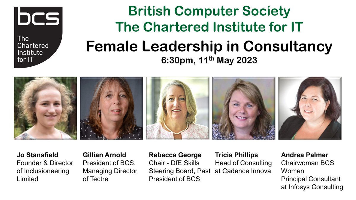 BCS Consultancy Specialist Group tweet media