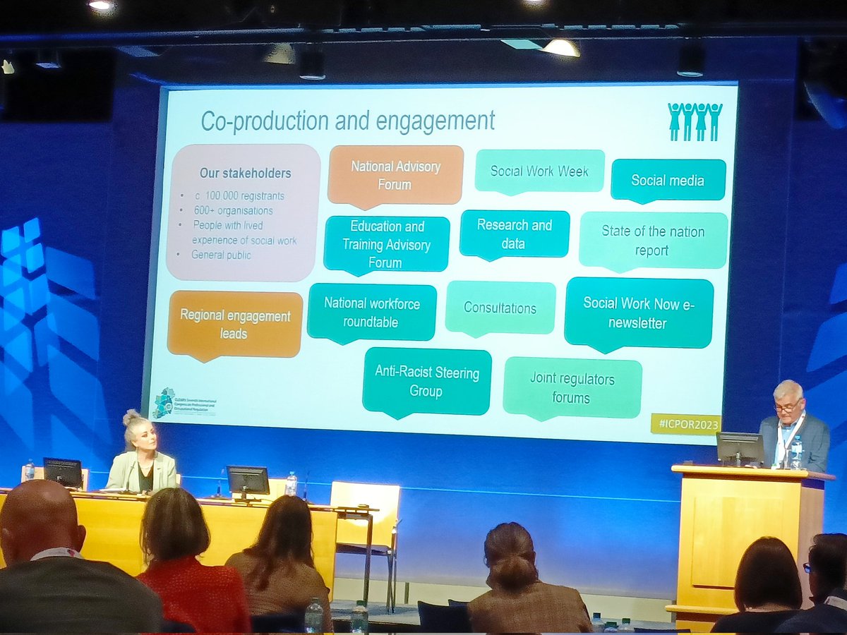 Declan McAllister (@declanmcall) on Twitter photo Colm Conway CEO of <a href="/SocialWorkEng/">Social Work England</a>. The importance of coproduction and codesign as part of the fabric of a proactive Regulator for Social Work <a href="/CLEARHQ/">CLEAR</a> International Regulator conference in Dublin. <a href="/NI_SCC/">Northern Ireland Social Care Council</a> Colm Conway CEO of <a href="/SocialWorkEng/">Social Work England</a>. The importance of coproduction and codesign as part of the fabric of a proactive Regulator for Social Work <a href="/CLEARHQ/">CLEAR</a> International Regulator conference in Dublin. <a href="/NI_SCC/">Northern Ireland Social Care Council</a>