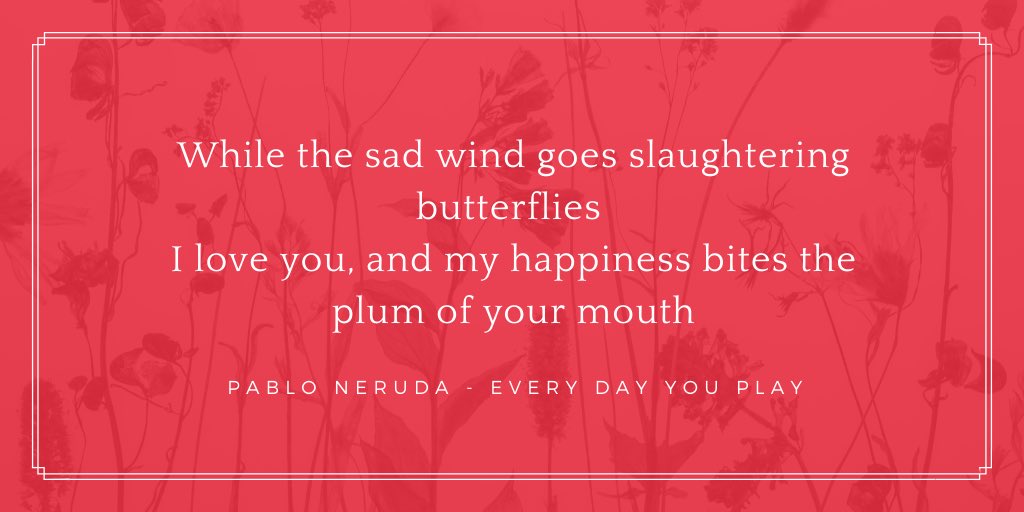 Good first May TGIF! I’m sharing these words from my fave love poet, Pablo Neruda, to help you exhale through the weekend. #5amwritersclub #writingcommunity #poetrycommunity #writerscommunity #readingcommunity