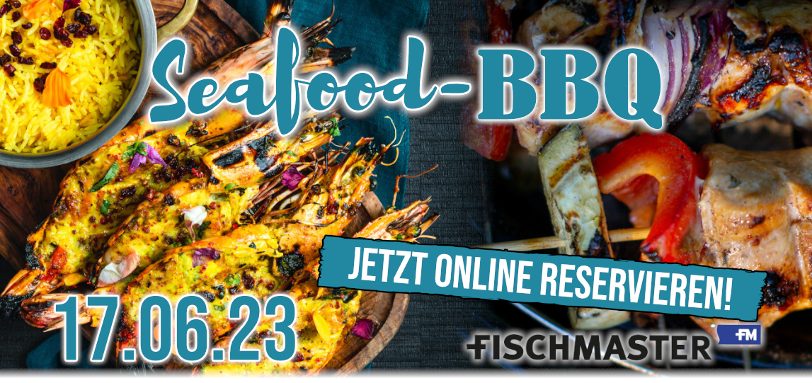 fischmaster_'s tweet image. 🔥fischmaster.net/vera.../seafoo…... 👉 Seafood-#Barbecue der Extraklasse im Fischmaster Biergarten! 🍻 Reserviert jetzt und lasst euch dieses einzigartige Genusse-Event nicht entgehen! 🐟 #BBQ #SEAFOOD #rheinmain #biergarten #trebur #ausflug #moped #radtour #rausindienatur #grill #fisch