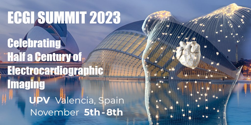 🚀 Launching the #ECGISummit2023 in Valencia, Spain! Join us to explore last Electrocardiographic Imaging ECGI advances &amp; forge connections in the #ECGI community from 5th to 8th of November. Abstract submissions are now OPEN! Deadline June 30th! #CardioTwitter #EPeeps