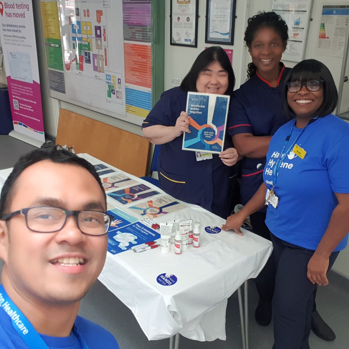 Homerton IPC (@homertonipc) on Twitter photo The <a href="/HomertonIPC/">Homerton IPC</a> team promoting #HandHygieneDay. Come along at the <a href="/NHSHomerton/">HHFT</a> main entrance or wait for us in the wards with freebies from our friends at <a href="/SCJohnson/">SC Johnson</a>. The <a href="/HomertonIPC/">Homerton IPC</a> team promoting #HandHygieneDay. Come along at the <a href="/NHSHomerton/">HHFT</a> main entrance or wait for us in the wards with freebies from our friends at <a href="/SCJohnson/">SC Johnson</a>.