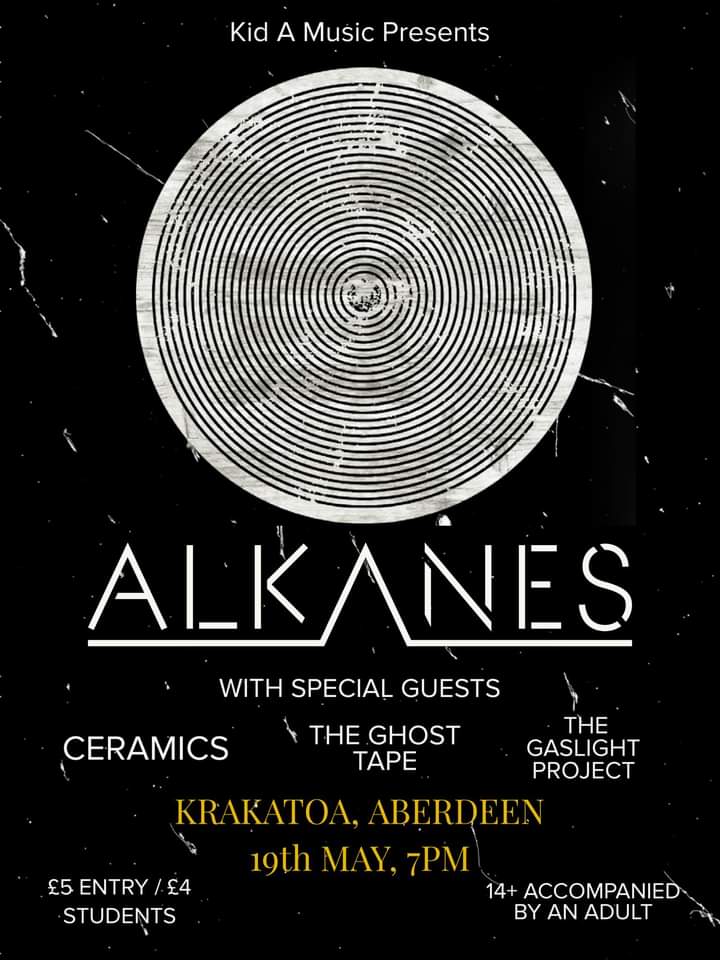 2 Weeks until we support <a href="/Alkanes_band/">A L K Λ N E S</a> at <a href="/VolcanicTiki/">Krakatoa</a>