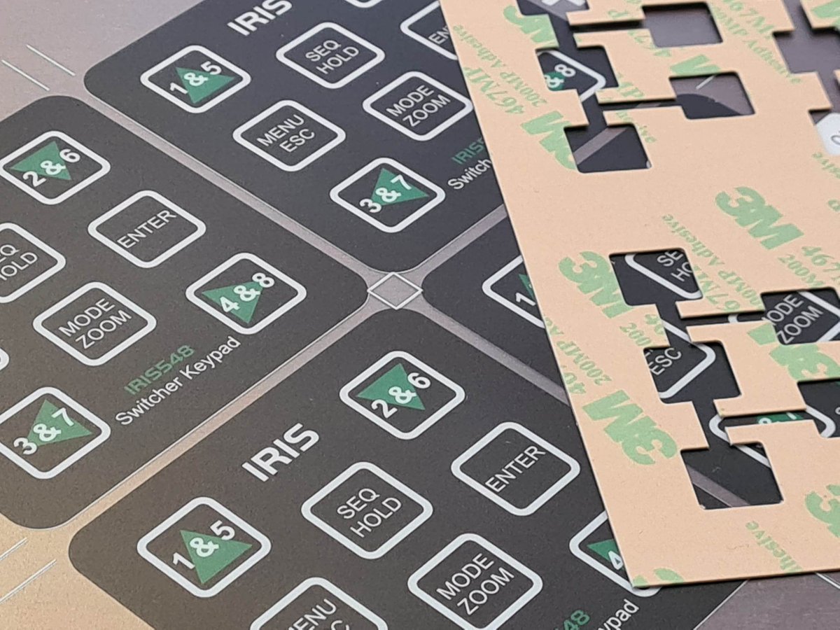 MKC_UK's tweet photo. Screen printed #overlay on #autotypeXE with a pre-cut #3M7945 rear adhesive.

Contact us if we can help with your next requirement.

dan@membrane-keyboards.com

#hmi #electronics #interface #userinterface #membranekeypad #membranekeyboard #membraneswitch https://t.co/DGSOxgLRuC