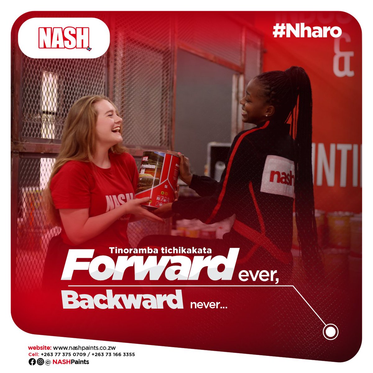 nashpaintszw's tweet photo. We are open for business and ready to serve you.๐ค๐ค We appreciate your understanding and support during this difficult time.๐๐๐ฏ
#nharo
#tinorambatichikakata
#nashpaints https://t.co/N1xG8VJmct