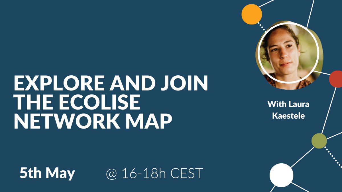 CfF_Communities's tweet photo. Explore and join the ECOLISE network map
Happening today 16-18h, for @ECOLISE members.
Designed by & for ECOLISE members, the map aims to make your profiles, work, connections, skills, & collaborative projects visible & easily findable.
https://t.co/7E7kmOXW9u
#NetworkWeaving https://t.co/dEgDcqjDIS