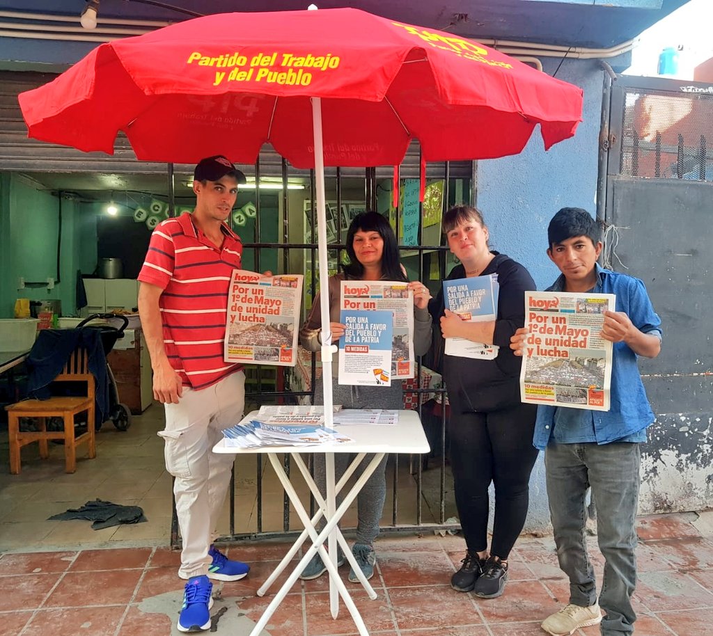 ptpcaba's tweet photo. Salimos en los barrios a mostrar y debatir con los vecinos las #10Medidas
POR UNA SALIDA A FAVOR DEL PUEBLO Y LA PATRIA https://t.co/RA7jsCtSQL