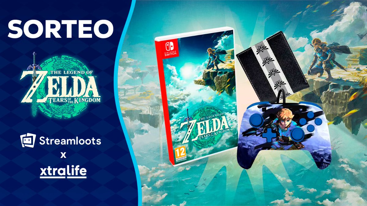 🔥 SORTEO PACK DE ZELDA 🔥

¡Consigue Zelda TOTK + Mando Switch + Cartera Zelda!

✅ Sigue a <a href="/xtralife_es/">xtralife</a> y <a href="/streamlootsES/">Streamloots ES 🎃</a>
✅ Haz RT
✅ Menciona a un amigo y dinos qué es lo que más esperas del nuevo Zelda

Participa hasta el 9 de Mayo a las 23:59 hora española. Solo España*