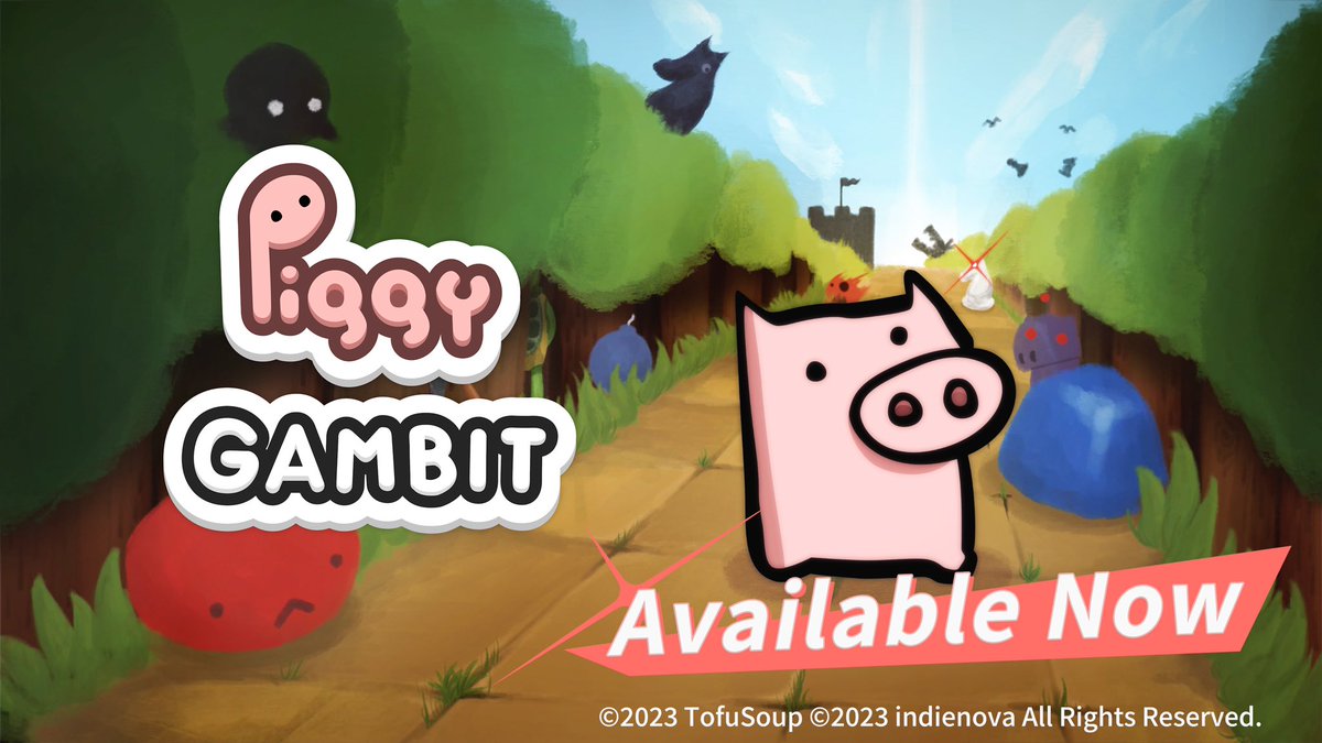PiggyGambit available now!
store.steampowered.com/app/1340920/