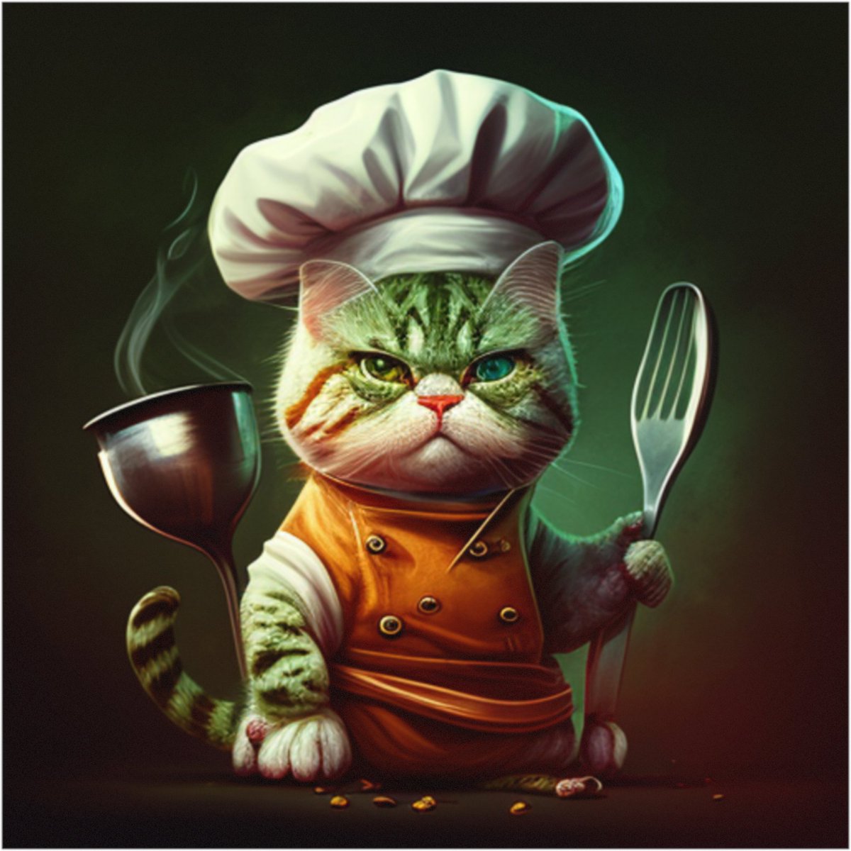 Our AI-generated cat #NFTs are perfect! Get your hands on one of these unique works of art today on #Getgems and help support our mission to help homeless cats in #Ukraine. #AIart #SupportCats 🥰🥰🥰