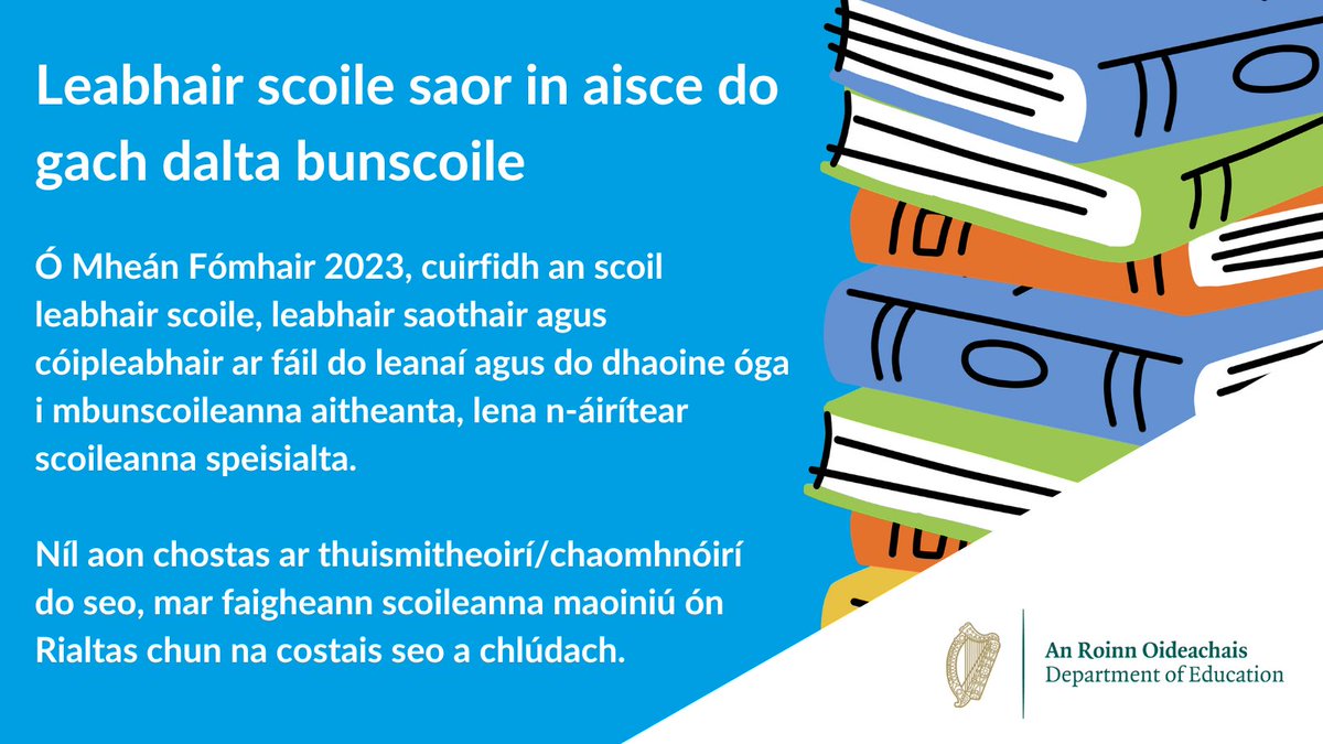 Department of Education and Youth tweet media