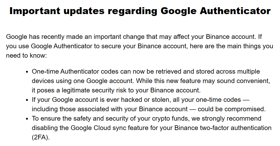 RNCrypto74's tweet image. Safety over convenience.... 
#2FA #Googleauthenticator #Binance #Crypto 
$btc $eth $bnb