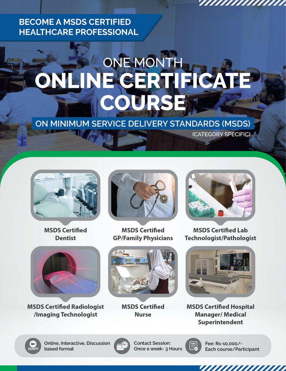 Punjab Healthcare Commission PHC on Twitter an MSDScertified Healthcare Professional