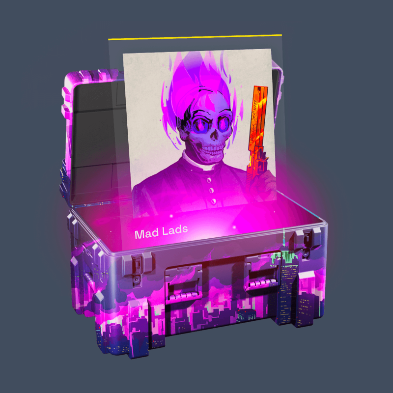 moonroll's tweet photo. We've just added 4 NEW Lootboxes 📦💰

- Chad Box
- Fire Box
- Dope Box
- Heist Box

Including @MadLadsNFT @playtheheist @oogyNFT @CHADSwtf 

🧹 Each NFT won will be swept from the floor and sent directly to your wallet

Try your luck now at: https://t.co/aXjOeBApyk https://t.co/HXmbiWpDKo