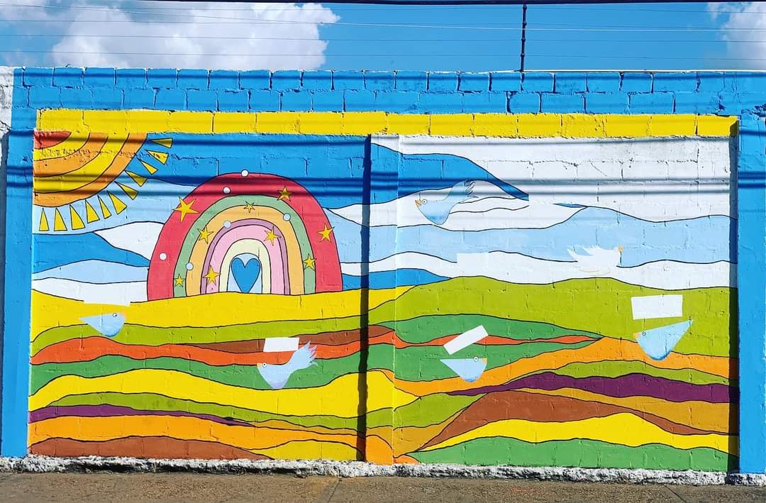 Hermoso mural realizado por niños TEA, en El Tigre, en mi Anzoátegui natal. De una obra de arte ha pasado a ser un símbolo, como bien ha afirmado la poeta <a href="/lilianafasciani/">Liliana Fasciani</a>  Añado: la civilidad se ha impuesto a la barbarie, la diferencia sea siempre un valor, nunca un defecto.