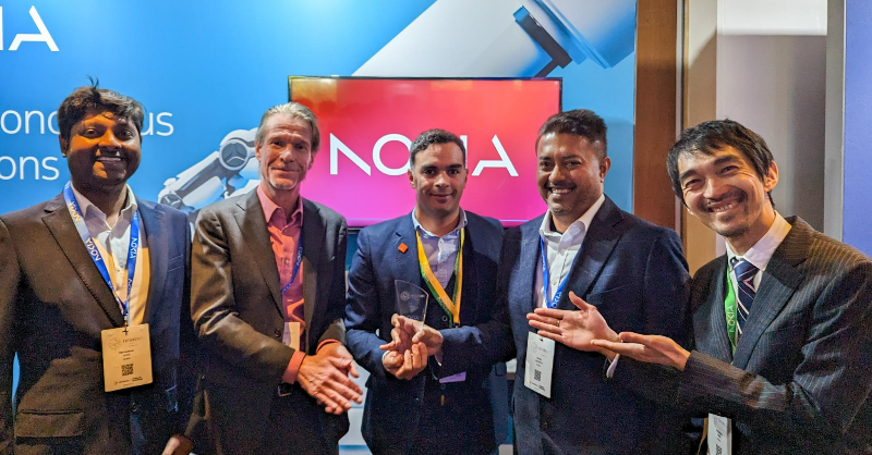 nokianetworks's tweet photo. We’re honored to be named Winner of “The AIOps" award with @BTGroup at #FuturenetWorld. BT is setting the standard for #AI-driven, #fixedbroadband networks. 

Congratulations to the teams involved and a big thank you to @FuturenetW for this recognition. https://t.co/33poD4dVAA