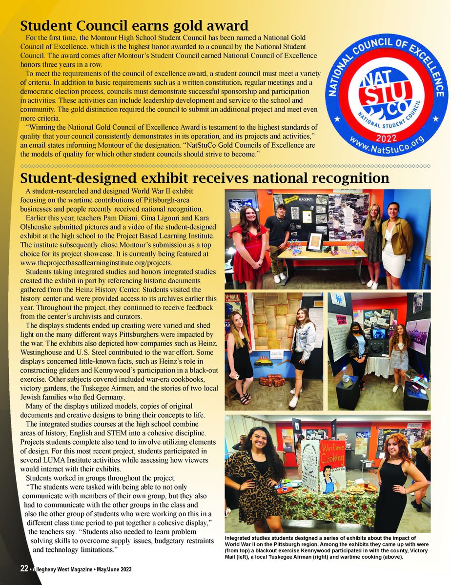 Montour High School tweet media