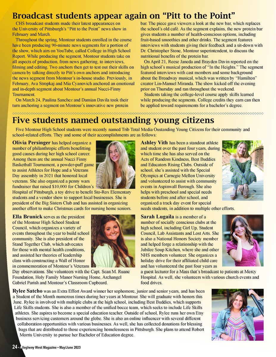 Montour High School tweet media