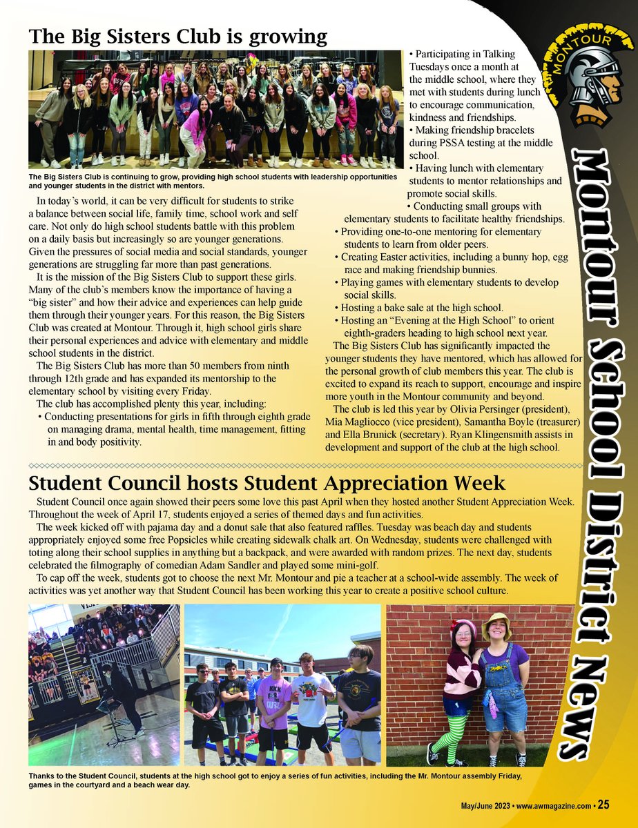 Montour High School tweet media