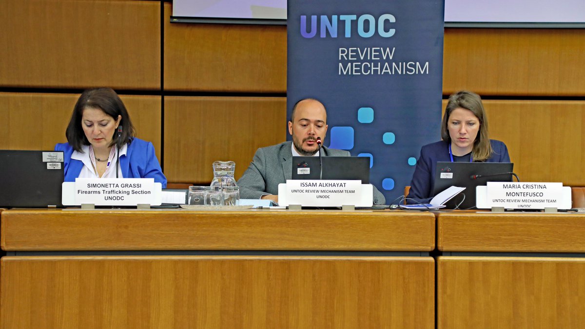 UNODC_UNTOC's tweet image. The #ConstructiveDialogue on #Firearms has started!

Participants will be briefed on current developments of the #UNTOC_ReviewMechanism &amp;amp; contribute to stronger implementation of #UNTOC &amp;amp; its Firearms Protocol!

👉 bit.ly/3GzwJYj

#CD23