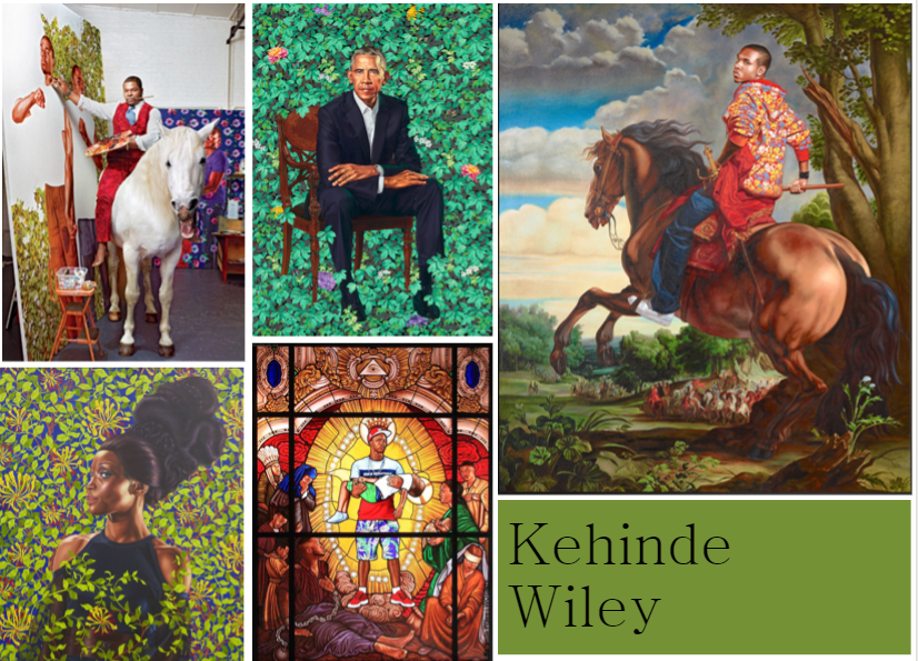 #FeatureFriday @kehindewileyart
We love portraits here @ Brooksbank, these ones will impress you! 'Wiley engages the signs & visual rhetoric of the heroic, powerful, majestic & the sublime in his representation of urban, black & brown men found throughout the world' #spiritofbbs