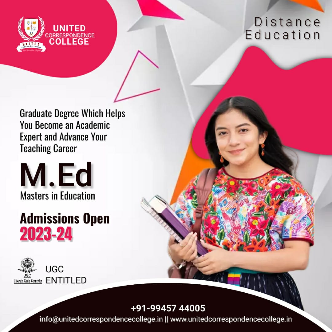 UnitedCorrespo1's tweet image. &quot;Complete your &quot;Master of Education (M.Ed)&quot; while continuing your job&quot;

contact now: wa.me/+919945744005
• 100% Result

Learn More: unitedcorrespondencecollege.in

#masterofeducation #teaching #MedCourse #onlinelearning #education #learning #elearning #onlineclasses #distance