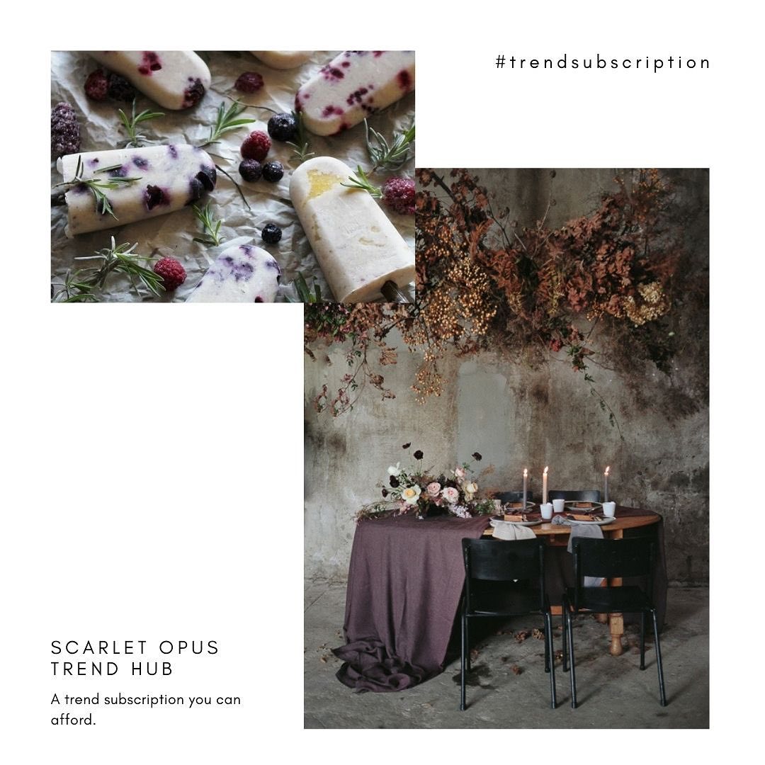 Launched! A Trend Subscription Hub &amp; HUGE discount for early subscribers. Providing AFFORDABLE ACCESS to consumer+design trend foresight to #microbiz &amp; #freelancers Take your brand into the future with confidence From £9p/m  approx US$9 AUD17 Euro10 AED42

scarletopus.com/subscribe