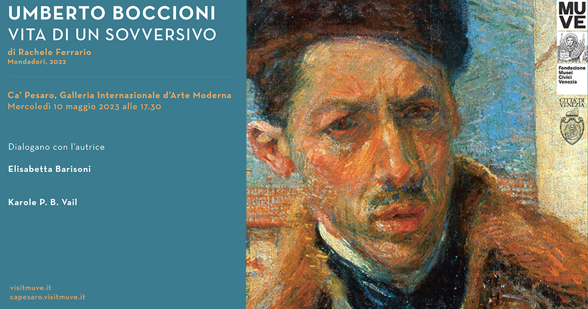 visitmuve_it's tweet photo. 📌@CaPesaroVe celebra Umberto Boccioni

📅#10maggio
📚ore 17.30 presentazione del libro "Umberto Boccioni. Vita di un sovversivo"
🔗https://t.co/j1bck8XJii

📽ore 18.30 proiezione del documentario "Formidabile Boccioni"
🔗https://t.co/nZsuSQGyl3

@GuggenheimPGC @ARTEit https://t.co/Z0Xh7CgbYV