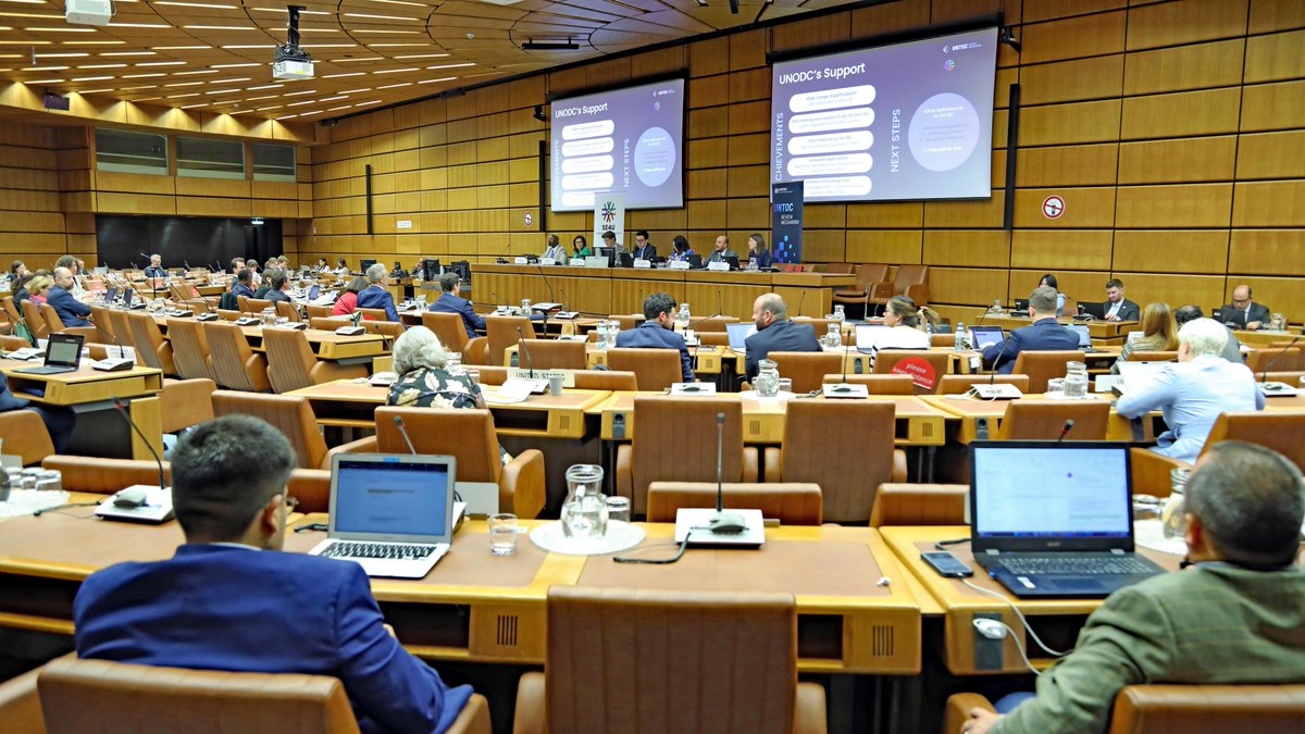 UNODC_UNTOC's tweet image. The #ConstructiveDialogue on #Firearms has started!

Participants will be briefed on current developments of the #UNTOC_ReviewMechanism &amp;amp; contribute to stronger implementation of #UNTOC &amp;amp; its Firearms Protocol!

👉 bit.ly/3GzwJYj

#CD23