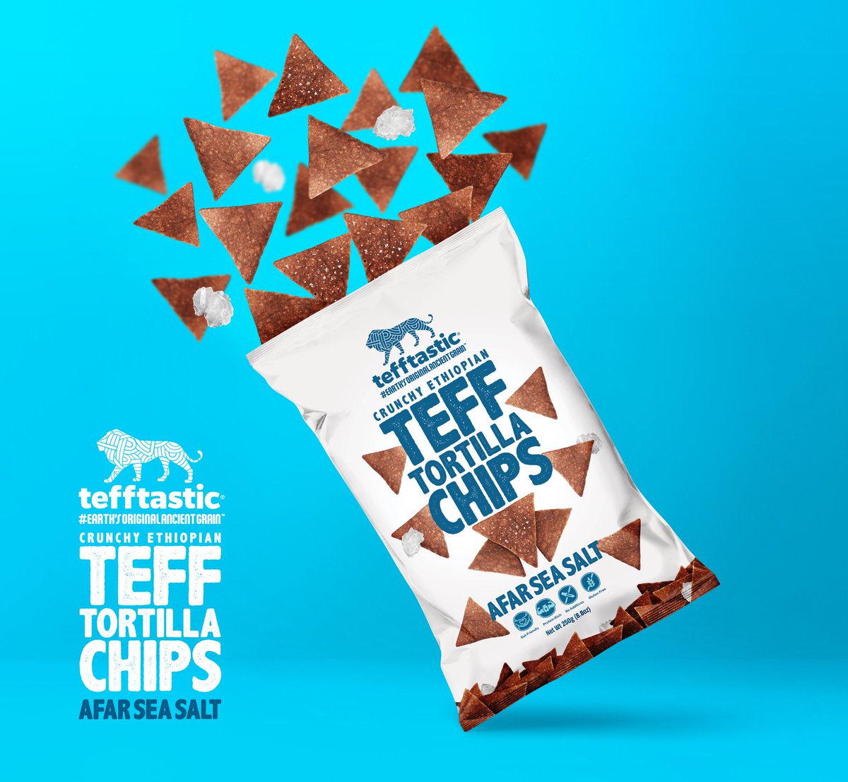 Our Crunchy Teff Tortilla Chips can be enjoyed in so many ways.    Avail at  Novis , <a href="/Hyatt/">hyatt</a>  , BAMBI’S  , Bole Duty Free ,  ALLMART ,  SHOA  ,  Food Boutique  ,  SOUK + other amazing retailers
#Extraordinarily #Ethiopia (n) #EarthsOriginalAncientGrain
tefftasticeats.com/en-et/products…