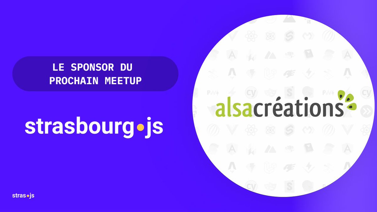 StrasbourgJS tweet media