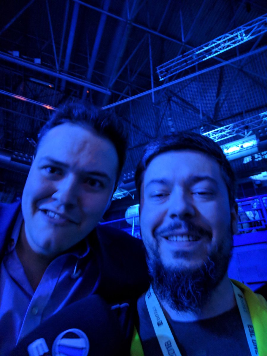 transilvlad's tweet photo. Great to see you again sir  @SirActionSlacks @ESLDota2 #BerlinMajor it's been a while 😃 https://t.co/is8NQBjRX7