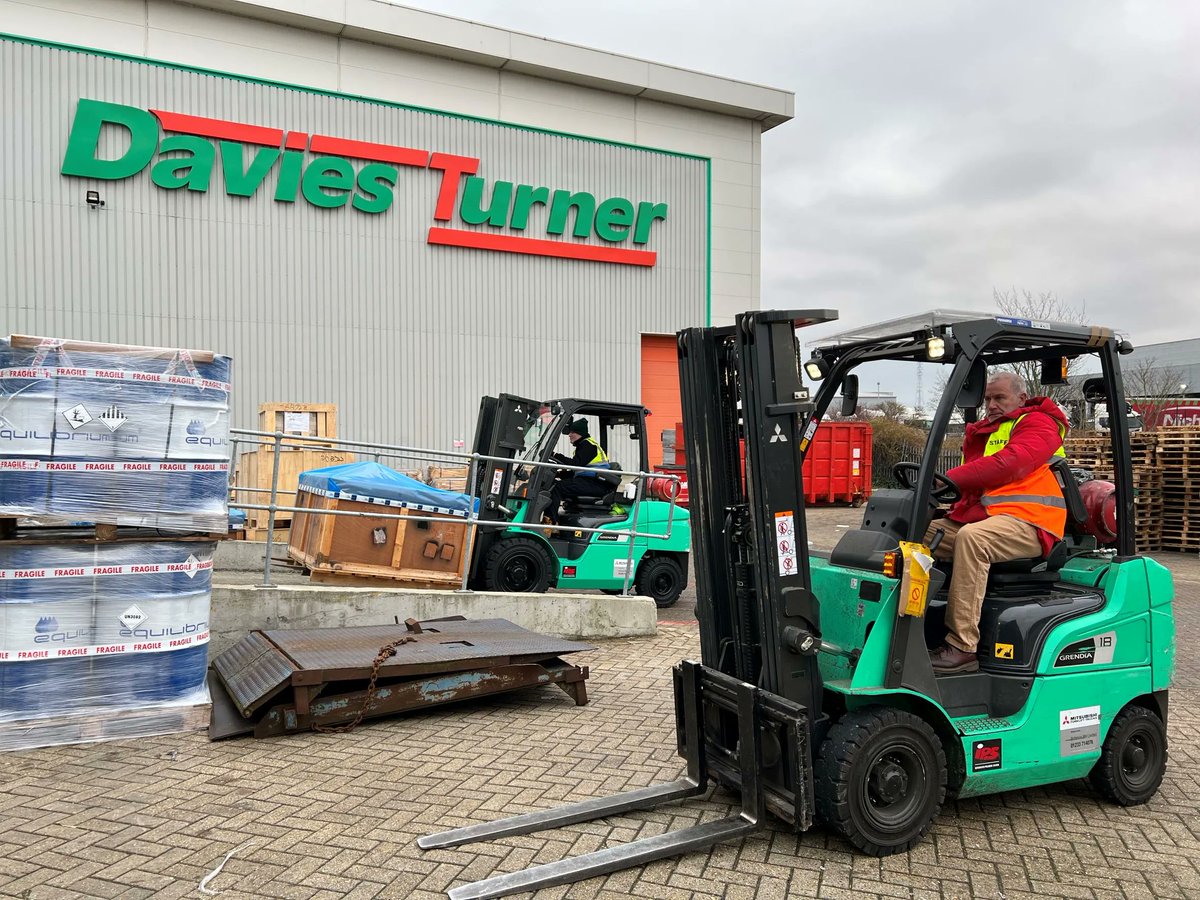 Exceptional equipment with reliable back up. 💪 

That’s what <a href="/Daviesturner/">Davies Turner</a> received when we delivered a fleet of Mitsubishi GRENDiA forklifts. 

Read the full story: buff.ly/43UEIc6
