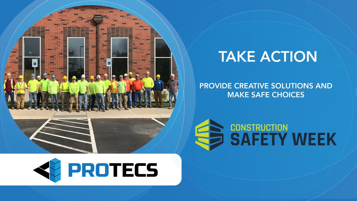 #TakeAction: As we wrap up @SafetyWeek_2023, it's important to reflect on the safety topics that were discussed and take action to continue growing in a positive direction. Remember, everyone has a voice in safety! 👷‍♂️👷‍♀️#ConstructionSafetyWeek #TakeAction #PROTECS #DesignBuild