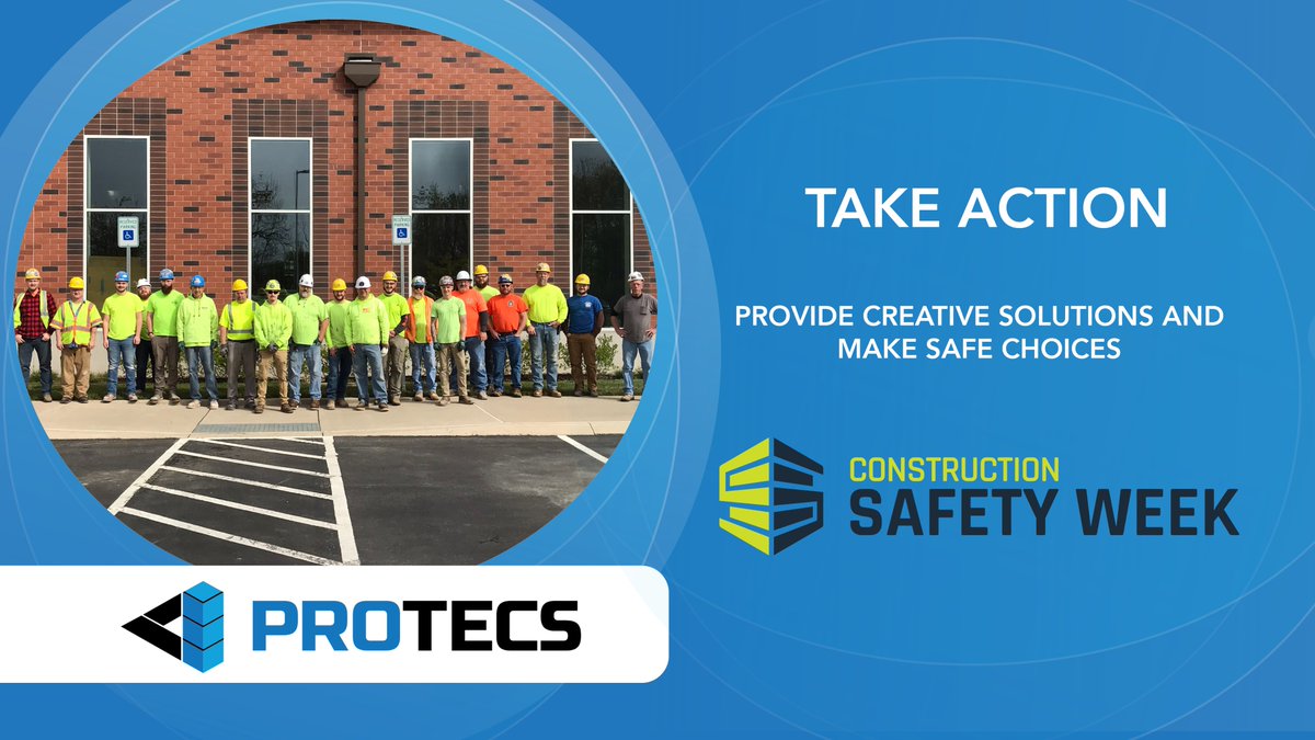 PROTECSinc's tweet photo. #TakeAction: As we wrap up @SafetyWeek_2023, it's important to reflect on the safety topics that were discussed and take action to continue growing in a positive direction. Remember, everyone has a voice in safety! 👷♂️👷♀️#ConstructionSafetyWeek #TakeAction #PROTECS #DesignBuild https://t.co/sHUz1FX29x