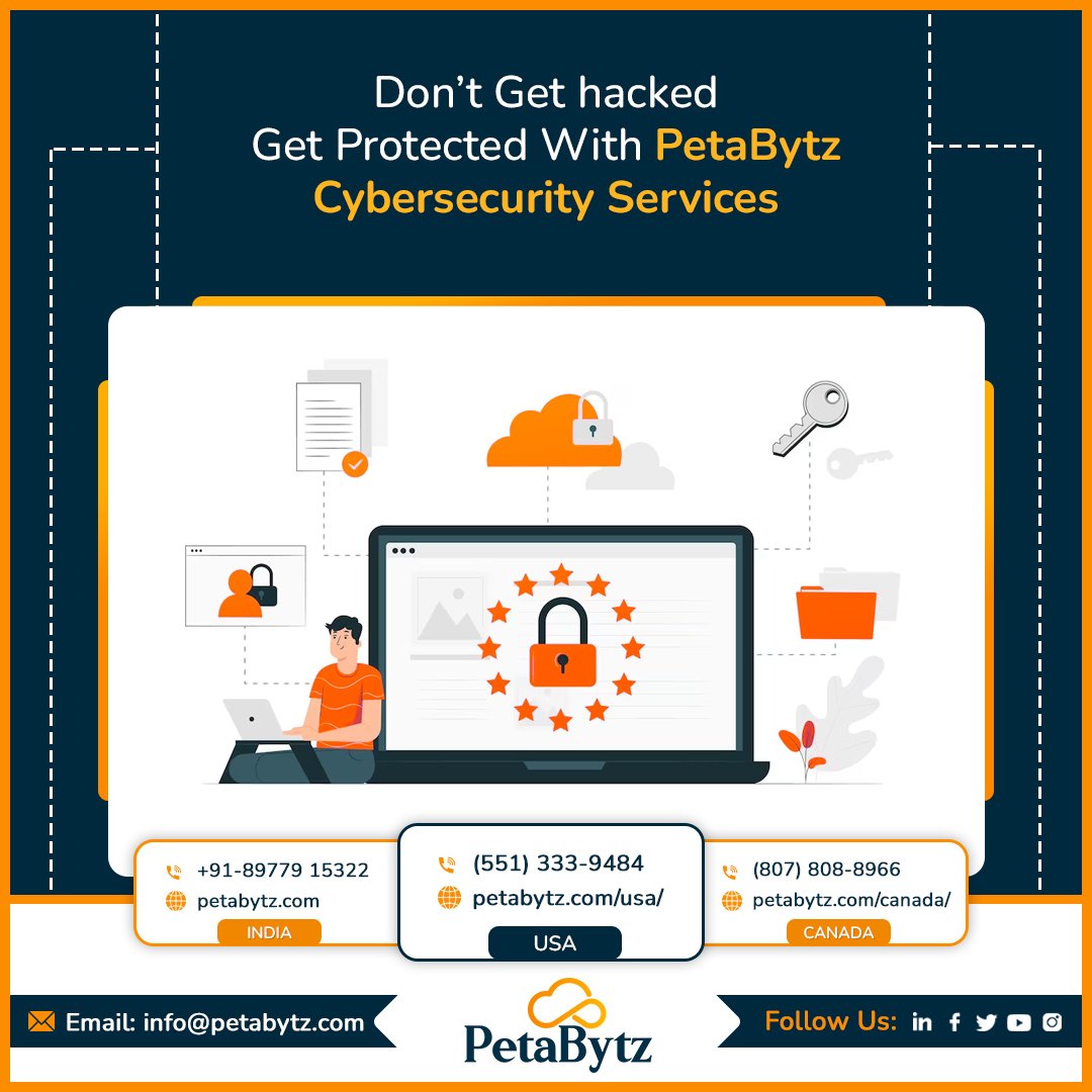 peta_bytz's tweet image. Cybersecurity threats are on the rise. Are you protected? @peta_bytz cybersecurity services protect against cyberattacks and help keep your digital assets safe.

#cybersecurityservices #cybersecuritysolutions #cybersecurityconsulting #cybersecuritycompany