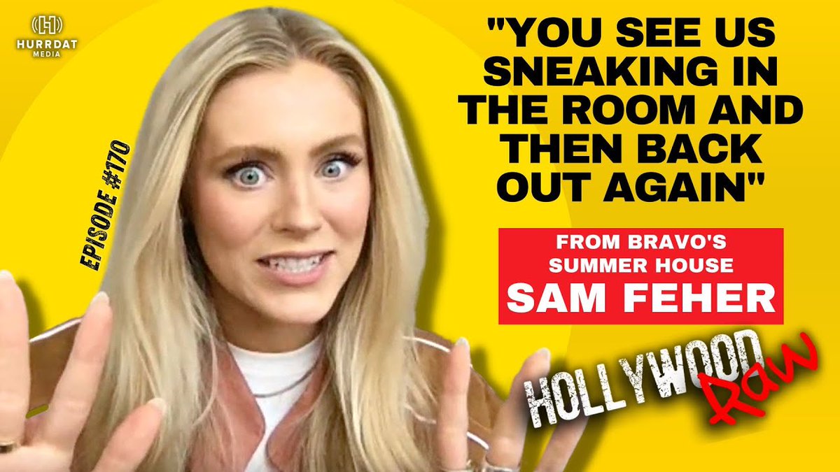 Bravo fans! Samantha Feher from Summer House is this week's guest!
YouTube: shorturl.at/kAP16
iTunes: shorturl.at/jP136