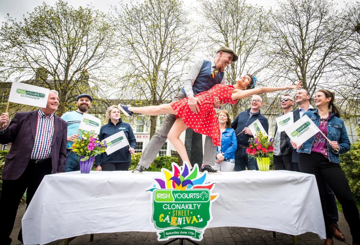 We are delighted to be sponsoring this year's Irish Yogurts Clonakilty Street Carnival on the 17th of June 🎉
There will be plenty of fun for all the family so be sure to get your tickets early! 🎟🎟🎟🎟
tickettailor.com/events/clonaki… 

YOU WONT WANT TO MISS THIS❗️