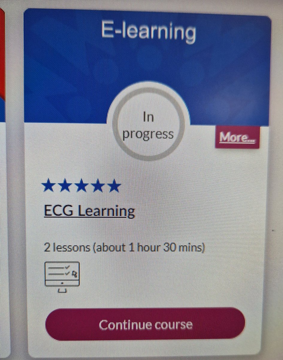 We're pleased to announce that we now have two e-learning modules focused on ECG training available to all MFT colleagues! Login to your LearningHub and search for ECG learning to sign up #ECG #elearning @F5F2_MFT @cardiacsurgwtwa @WythenshaweECMO @ACCU_MFT