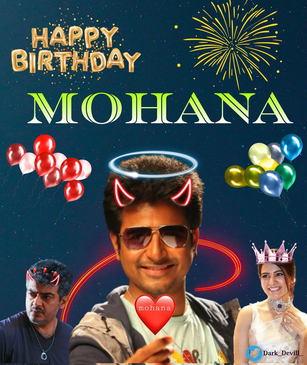 _ I hope your birthday is full of sunshine, rainbows, love, and laughter! Sending many good wishes to you on your special day 
@Mohana_skalwayz