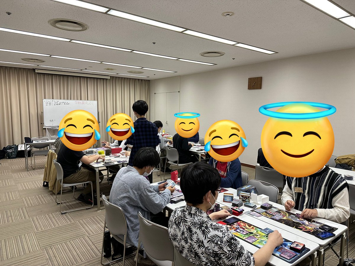 ink34552221's tweet photo. 5/5の関大遊戯王サークルさんの新入生歓迎交流会にお邪魔しておりました！！
様々な大学の方々と色々なルールのデュエルができてとても楽しかったです！
対戦していただいた方々ありがとうございました！
また、関大遊戯王サークルさん運営設営ありがとうございました！ https://t.co/nCG5yHEN3X