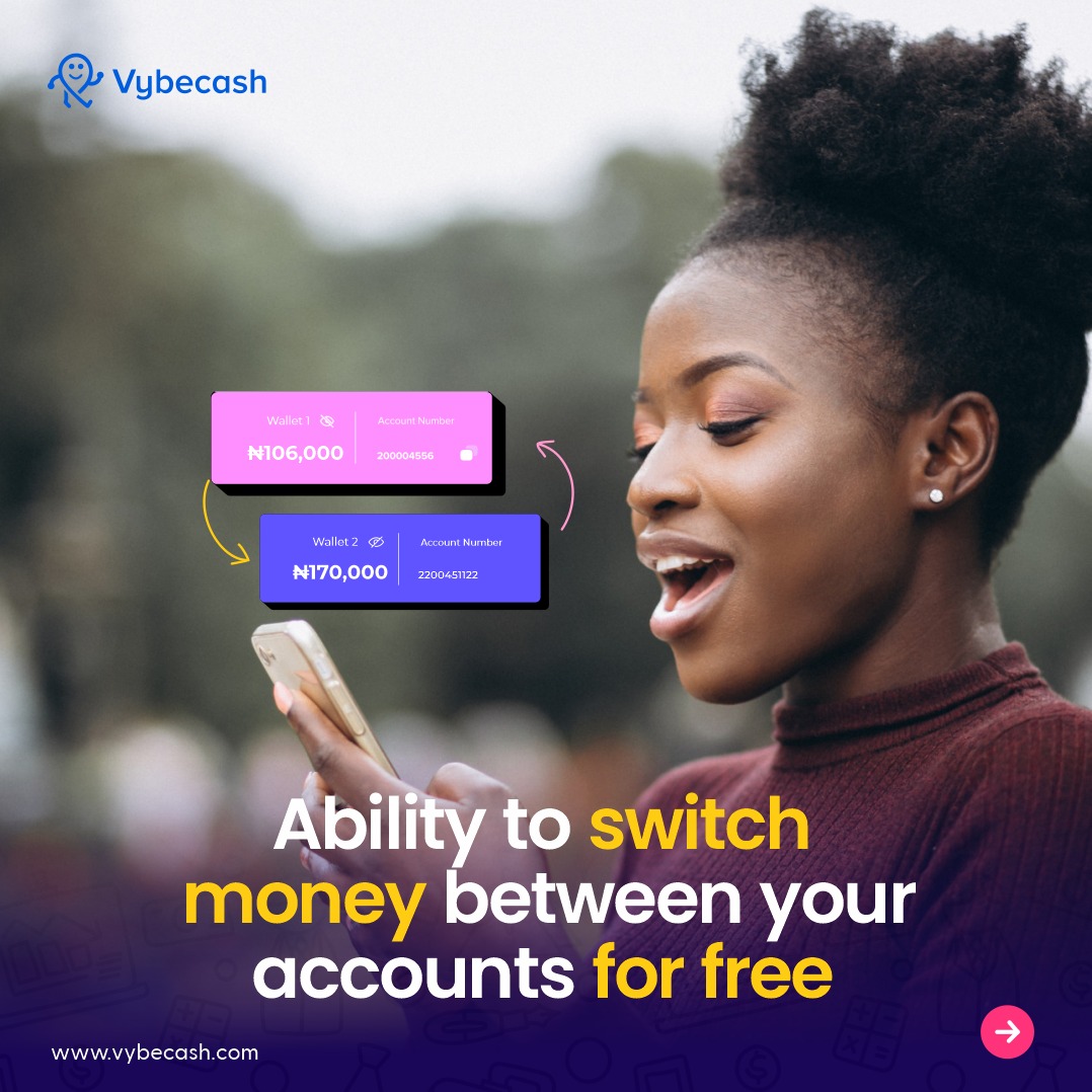 vybecash's tweet photo. Download the Vybecash app today: https://t.co/KMDxKrRTcU
#VybeCash #TheLeadingVybe #Payment #DigitalBanking #Flexibility #BankingSimplified #OneAppManyBenefits #EndlessPossibilities https://t.co/JUbIGduP59