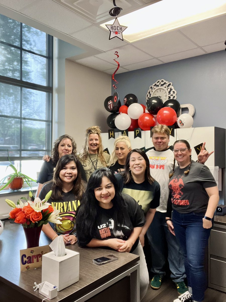Happy Birthday to our awesome executive director, Carrie Rambo! You rock! 😎🤟🏻🎶 🥳  #birthday #risdgreatness