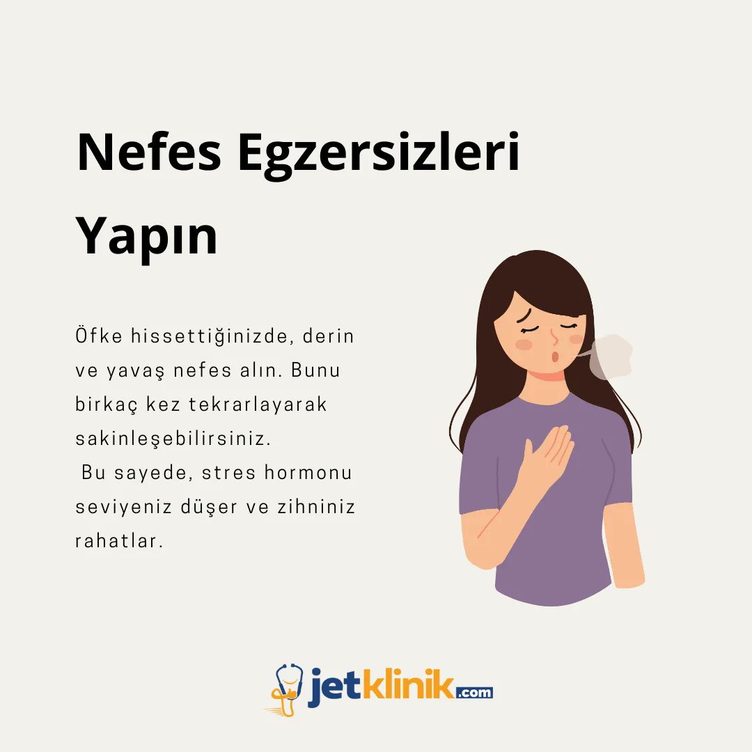 jetklinikcom's tweet photo. Öfke, insanların doğal bir duygusudur. Ancak bu duygunun kontrolsüzce ortaya çıkması, hem kendimize hem de çevremizdekilere zarar verebilir. Öfke kontrolü için yapabileceğimiz bazı önlemler var. Bu önlemleri uygulayarak, hem kendi sağlığımızı hem de ilişkilerimizi koruyabiliriz. https://t.co/rcl859u1fy