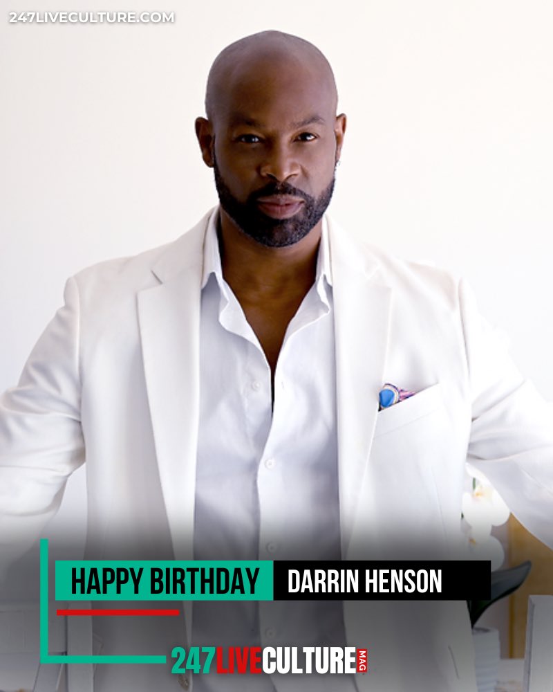 Happy birthday Darrin Henson, 50! 