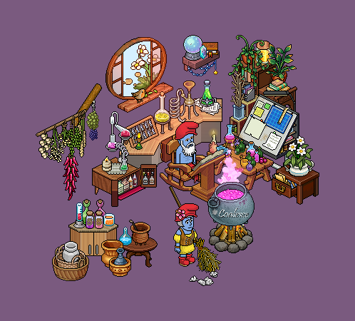 Papa Smurf's Lab 🌿⚗️🧪
Smurf Series 3/3
Built on @habboxfrance