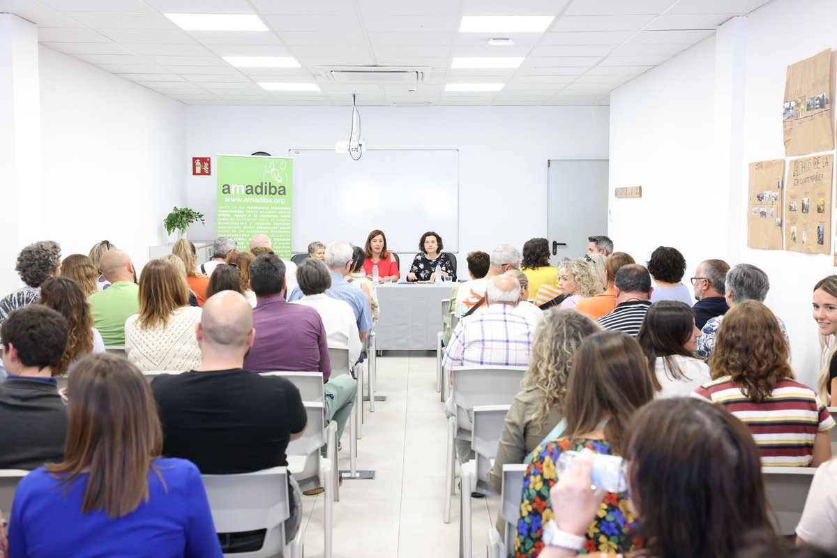 F_Armengol's tweet photo. La futura residència i centre de dia d’@AmadibaOng és un bon exemple dels projectes que impulsam amb els 41M€ del #Pla10.
Esper que amb el nou espai reforceu encara més la fantàstica tasca que feis per tanta gent, garantint drets i millorant vides.
Sou imprescindibles 🫶 https://t.co/FsfVW0mdXc