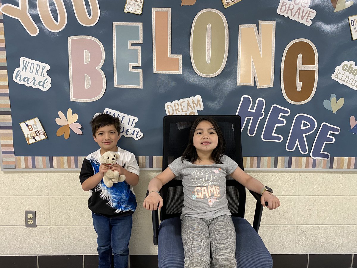 cjhasz's tweet photo. Congratulations to a couple of our Churchill Star Ticket winners: Cal and Annabelle. Way to go!  #chhohuskies https://t.co/E6L8pb9FLK