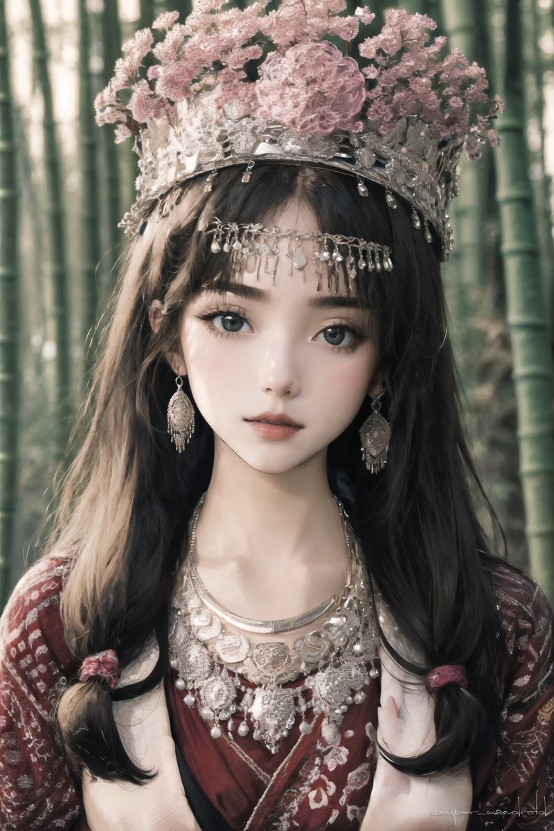 super_mandroid's tweet photo. Portrait of a beautiful Miao lady. #2 

#AIart #AIartworks #stablediffusion https://t.co/ErbvSxUp0e